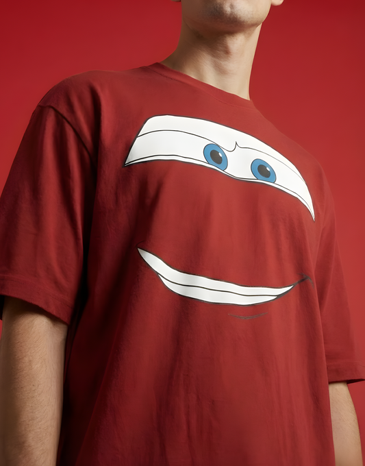 Lightning McQueen Unisex Oversized Classic T-Shirt