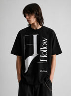 NF-004 Hollow — Oversized Art Tee | Unisex