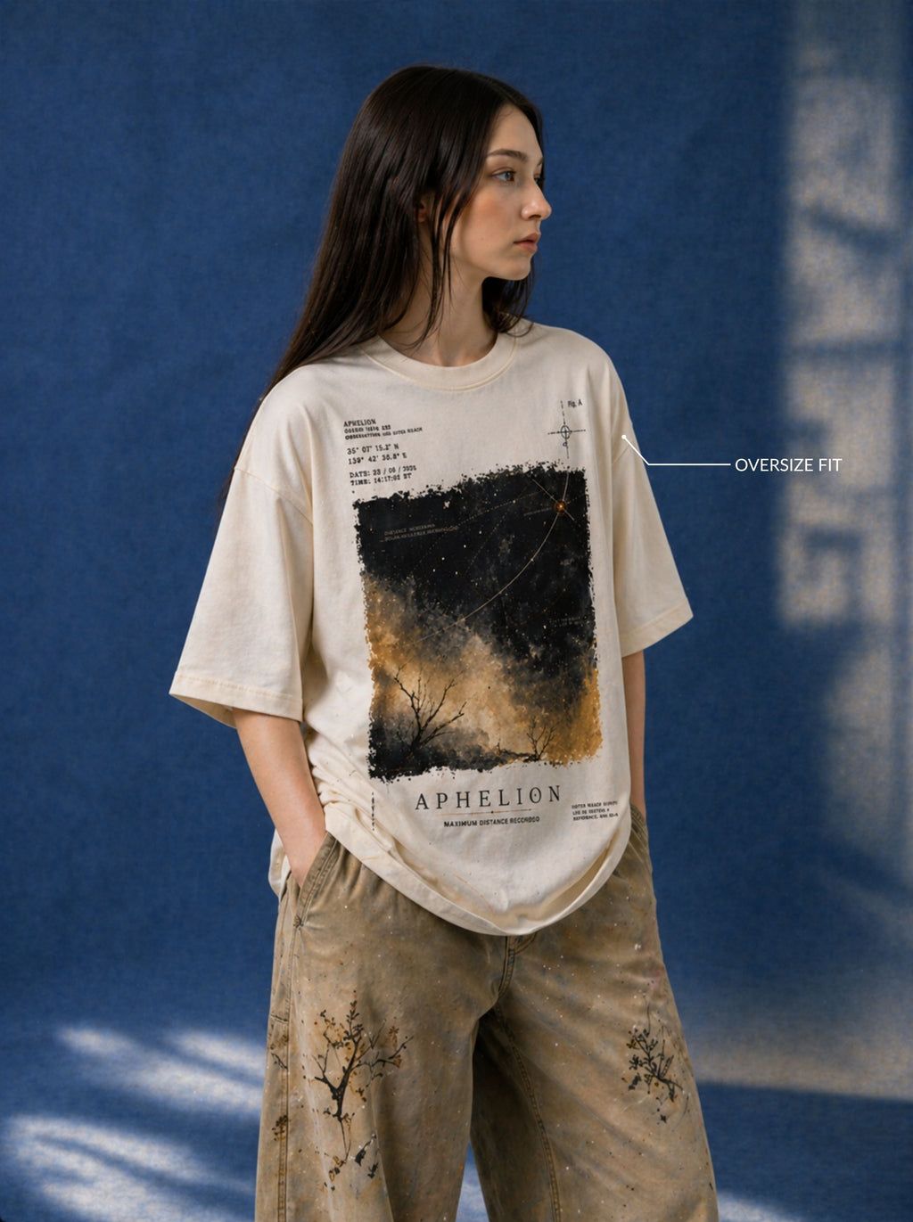 Aphelion — Oversized Art Tee | Unisex