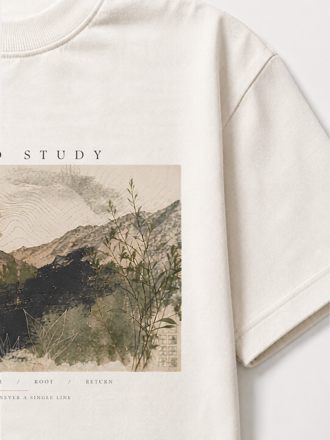 Field Study — Oversized Art Tee | Unisex