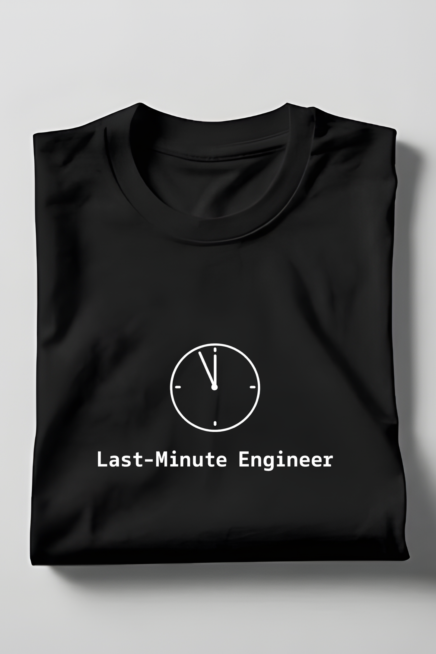 Last‑Minute Engineer T‑Shirt| Funny Engineering Tee - Product Details and Specifications