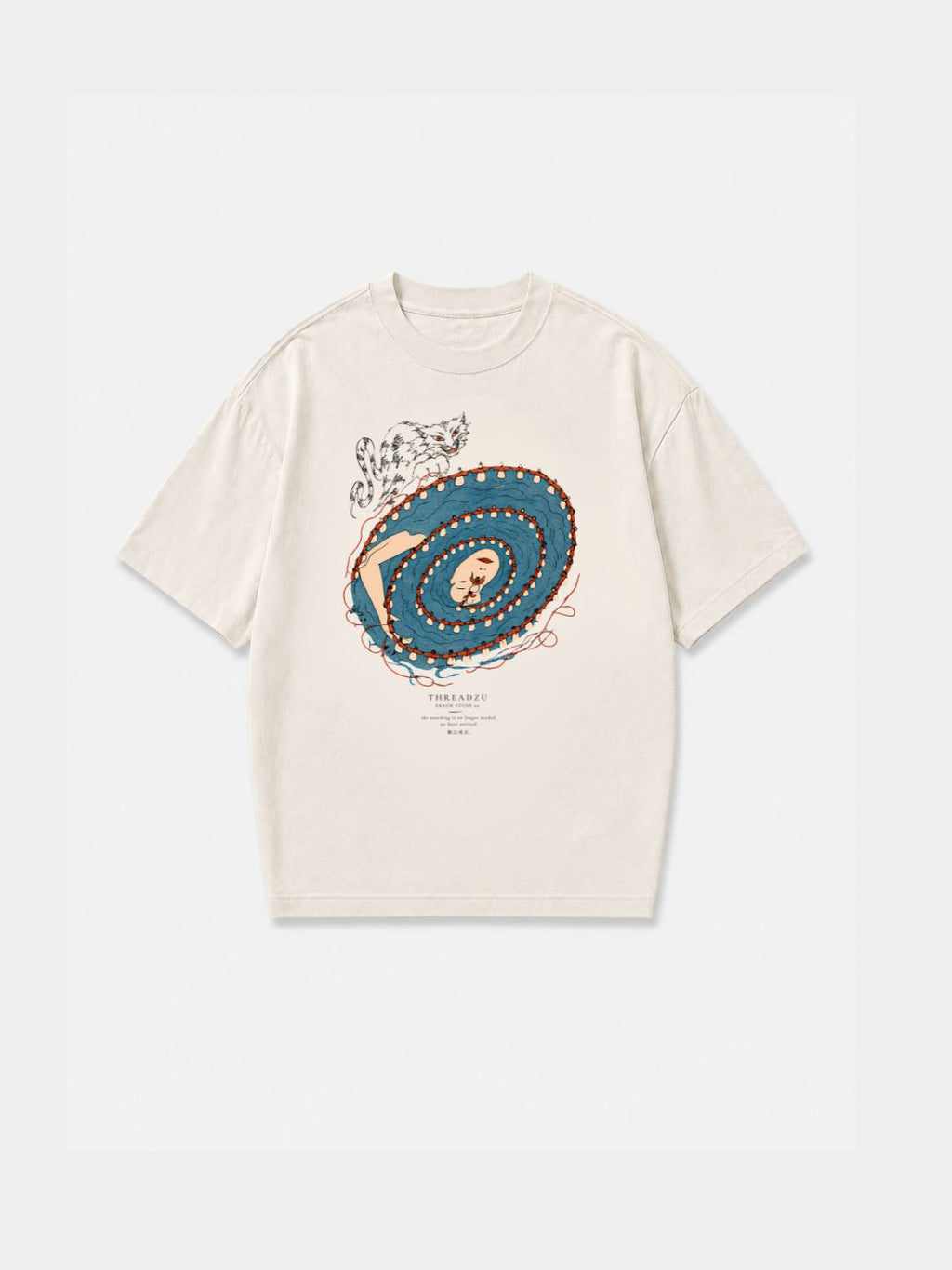 Vortex — Oversized Art Tee | Unisex