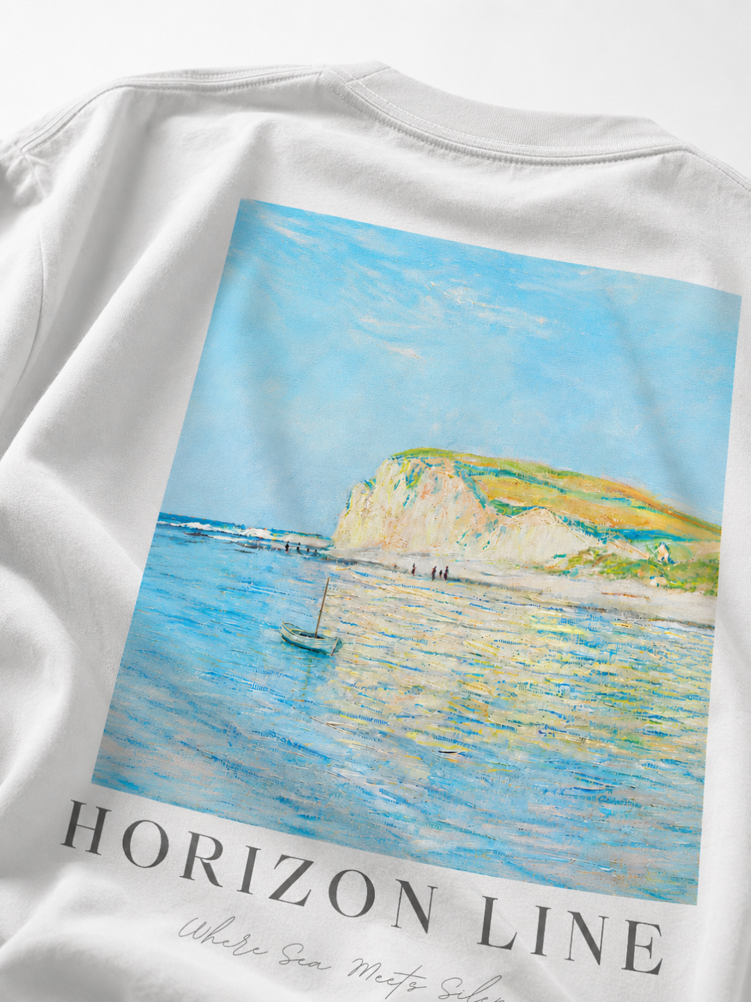 Horizon Line — Oversized Tee | Unisex