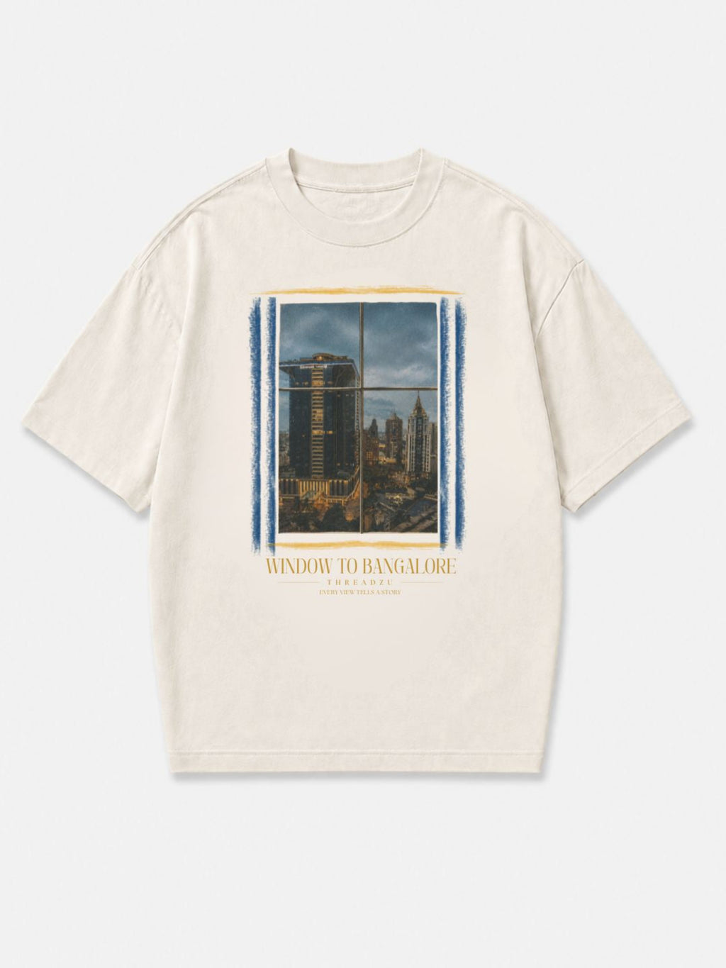 Window to Bangalore — Oversized Tee | Unisex