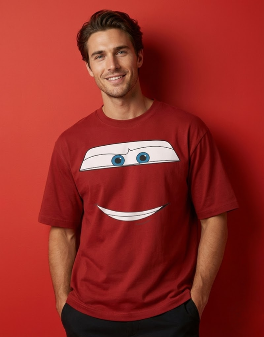 Lightning McQueen Unisex Oversized Classic T-Shirt