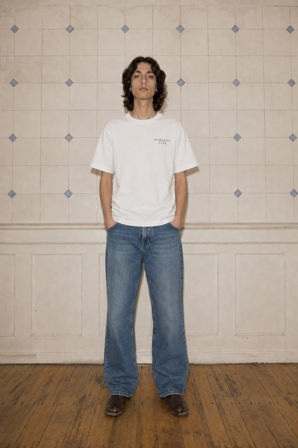 Horizon Line — Oversized Tee | Unisex