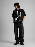NF-004 Hollow — Oversized Art Tee | Unisex