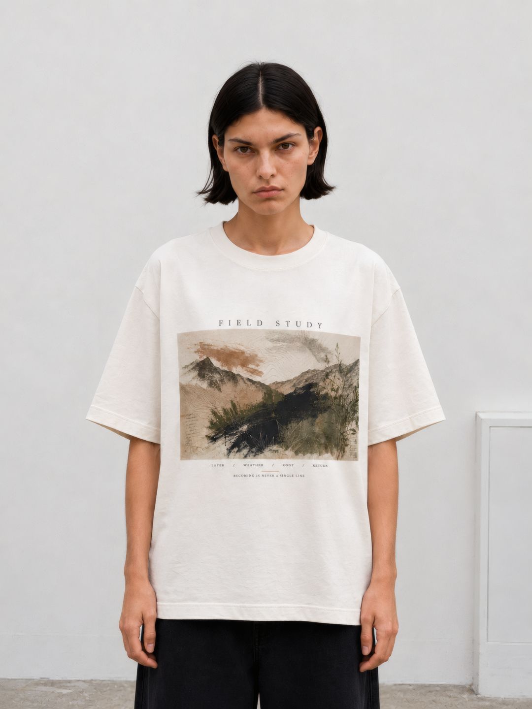 Field Study — Oversized Tee | Unisex