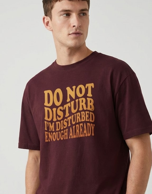 Do Not Disturb I'm Disturbed Enough Already Shirt