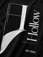 NF-004 Hollow — Oversized Art Tee | Unisex