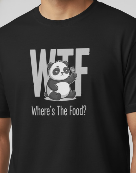 WTF Where's The Food Panda Shirt
