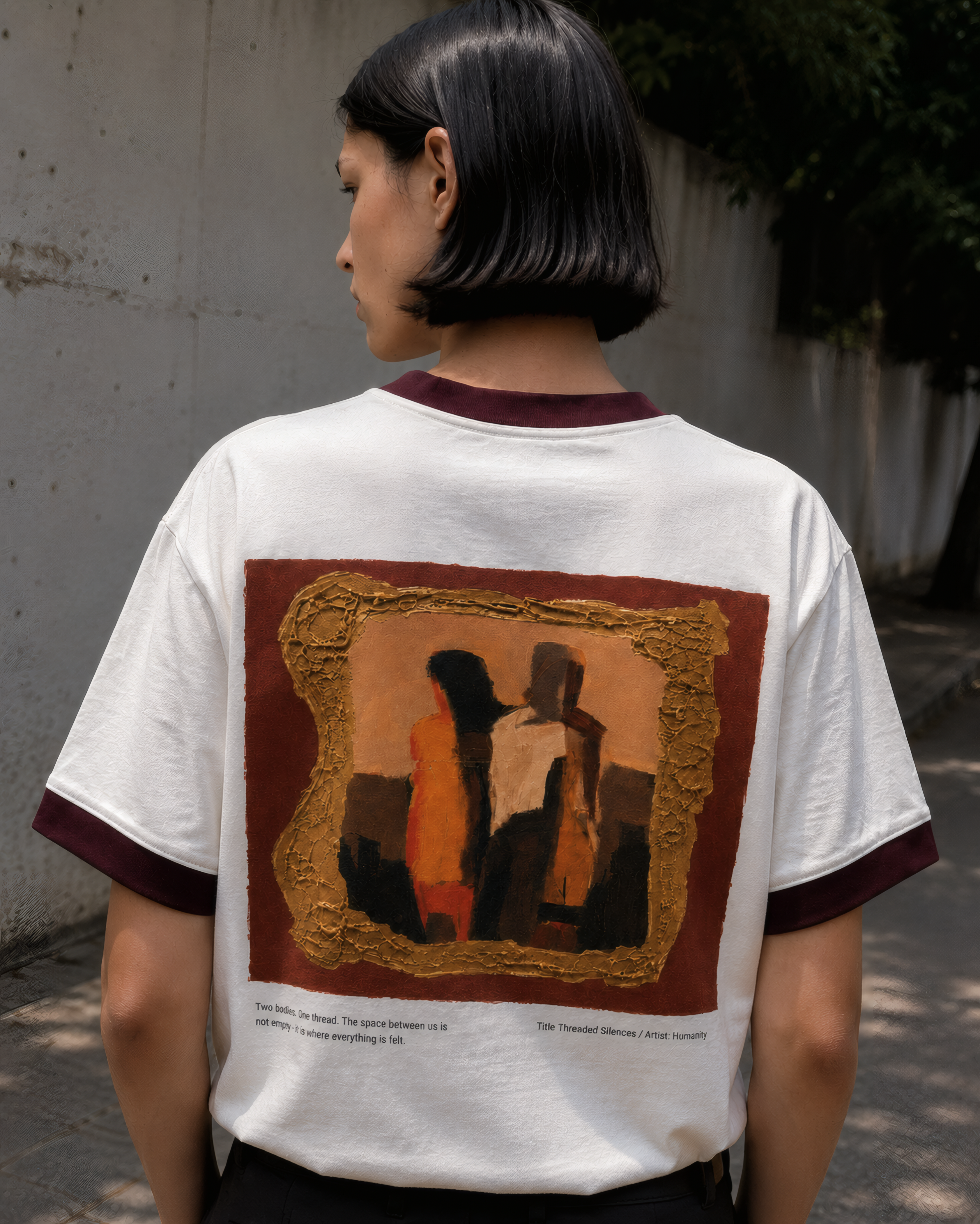 Two Bodies, One Thread — Relaxed Ringer Tee | Unisex