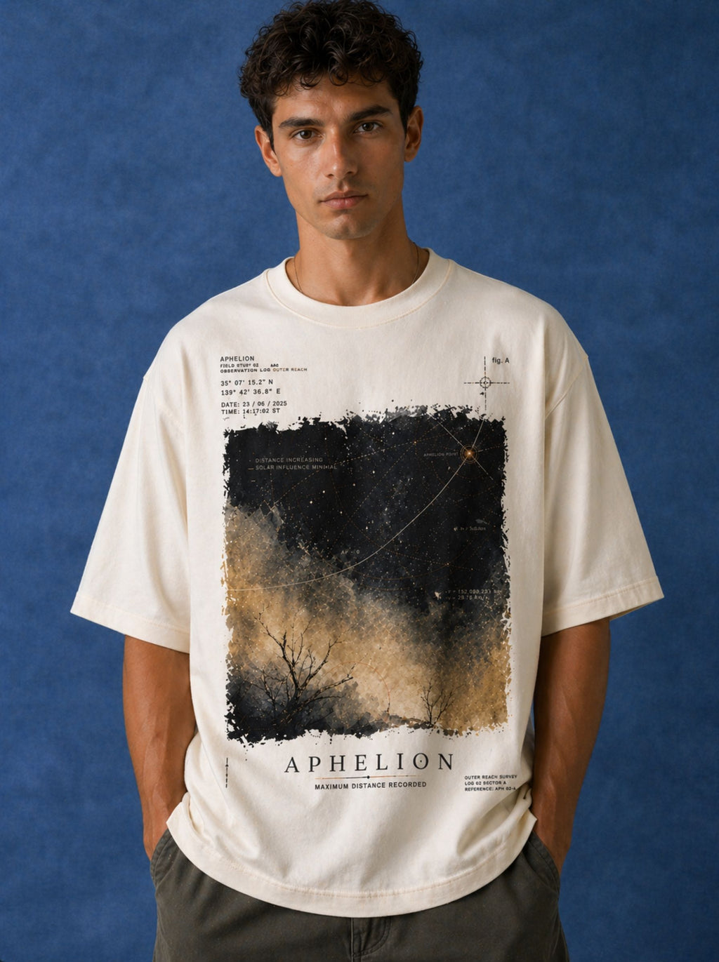 Aphelion — Oversized Art Tee | Unisex