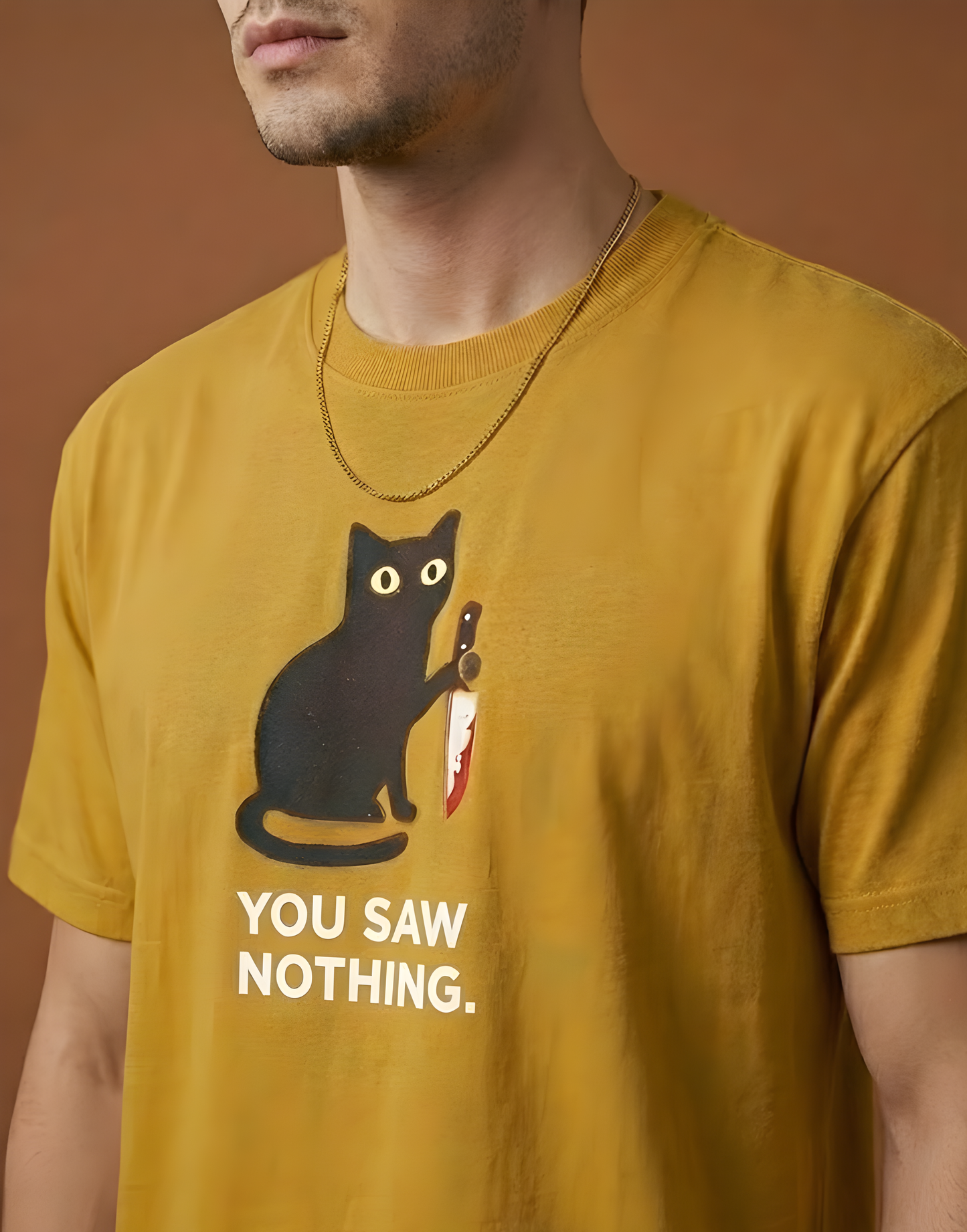 You Saw Nothing Cat Tee