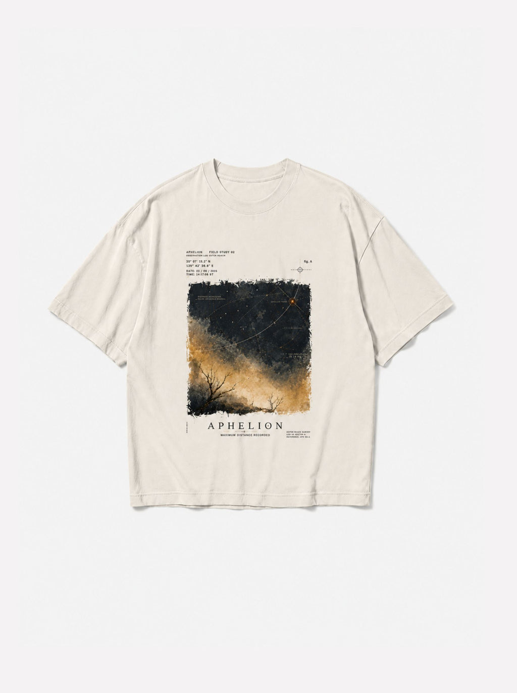 Aphelion — Oversized Art Tee | Unisex