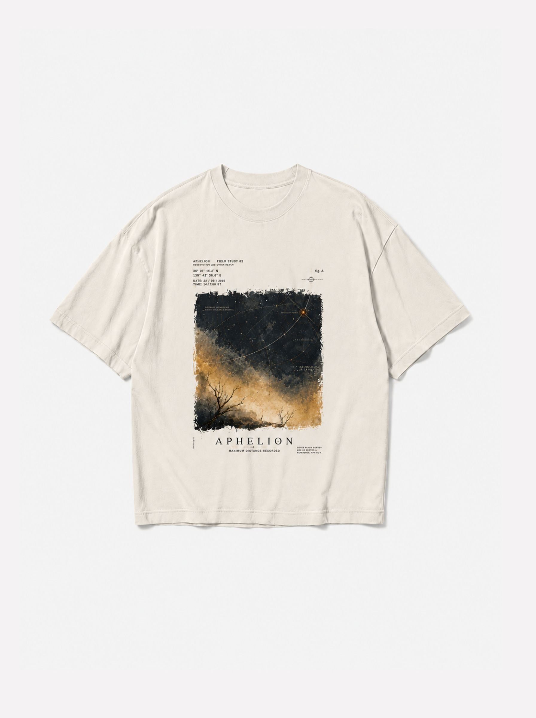 Aphelion — Oversized Art Tee | Unisex