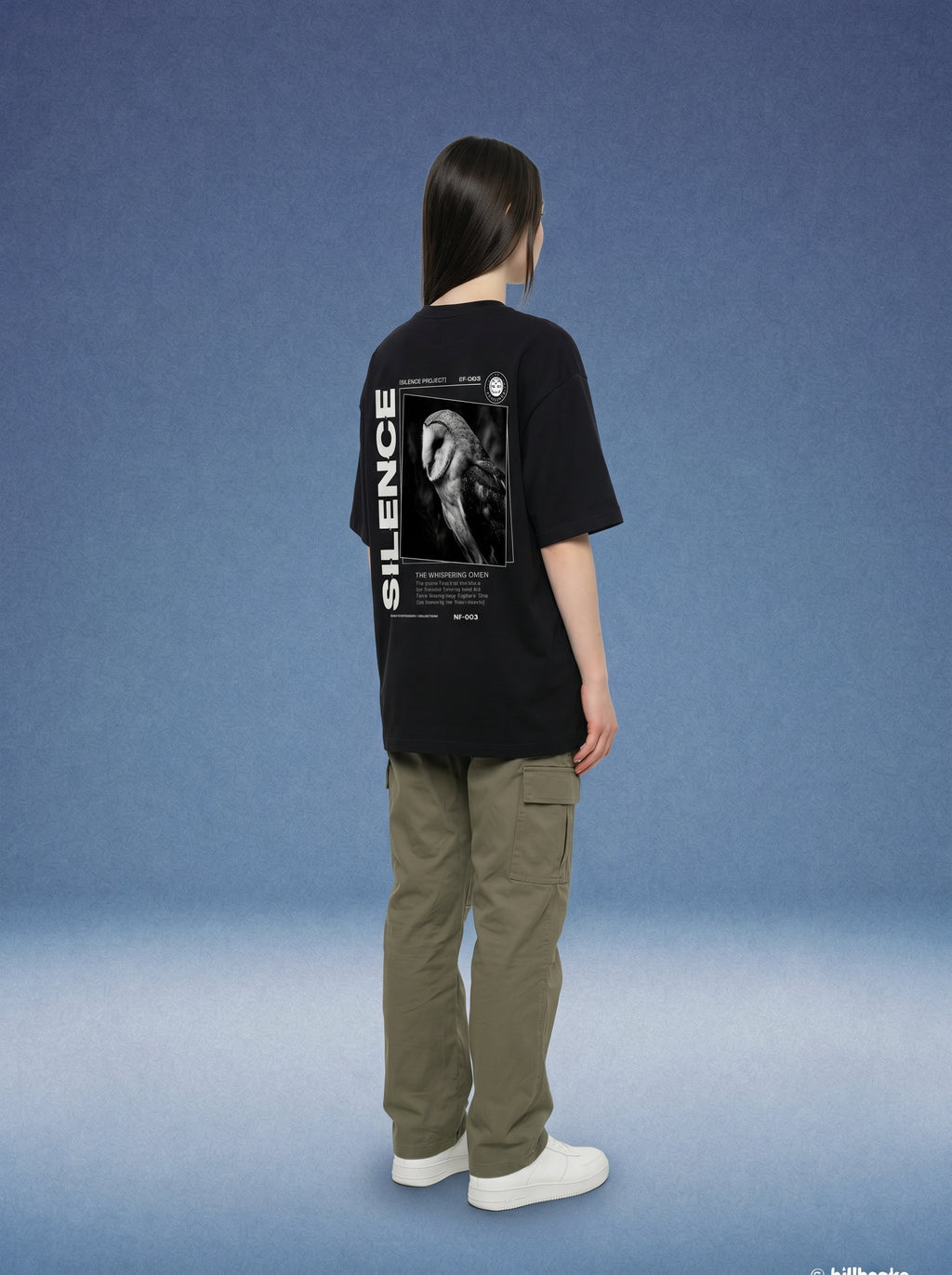 Silence Art — Oversized Art Tee | Unisex