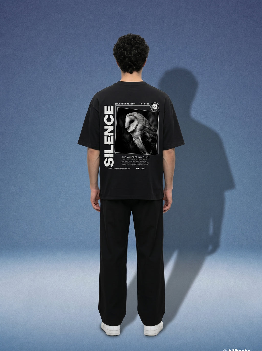 Silence Art — Oversized Art Tee | Unisex