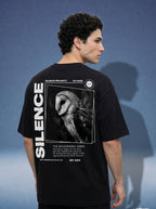 Silence Art — Oversized Art Tee | Unisex