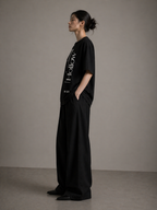 NF-004 Hollow — Oversized Art Tee | Unisex