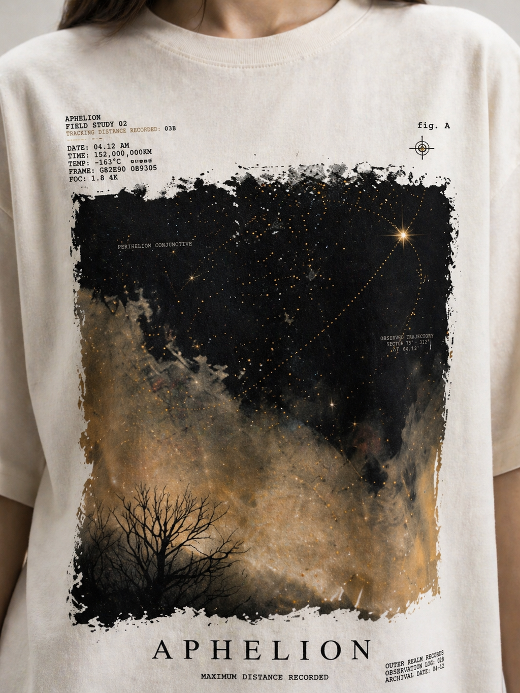 Aphelion — Oversized Art Tee | Unisex