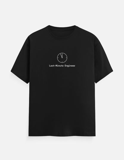 Last‑Minute Engineer T‑Shirt| Funny Engineering Tee - Product Image