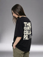 Collapse Into It — Oversized Art Tee | Unisex
