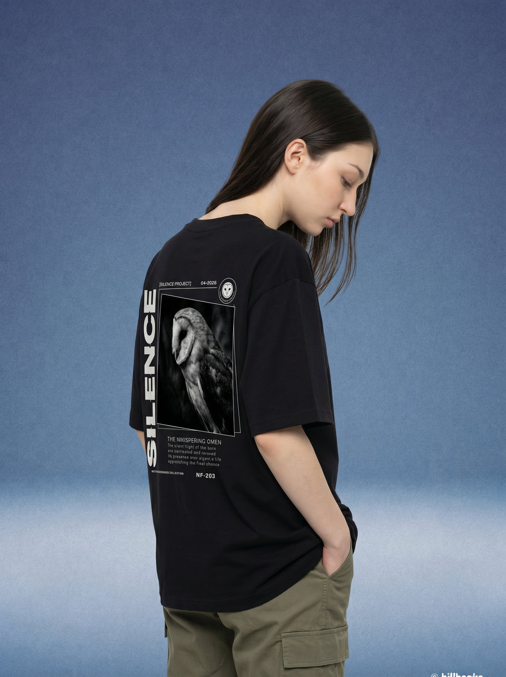 Silence Art — Oversized Art Tee | Unisex