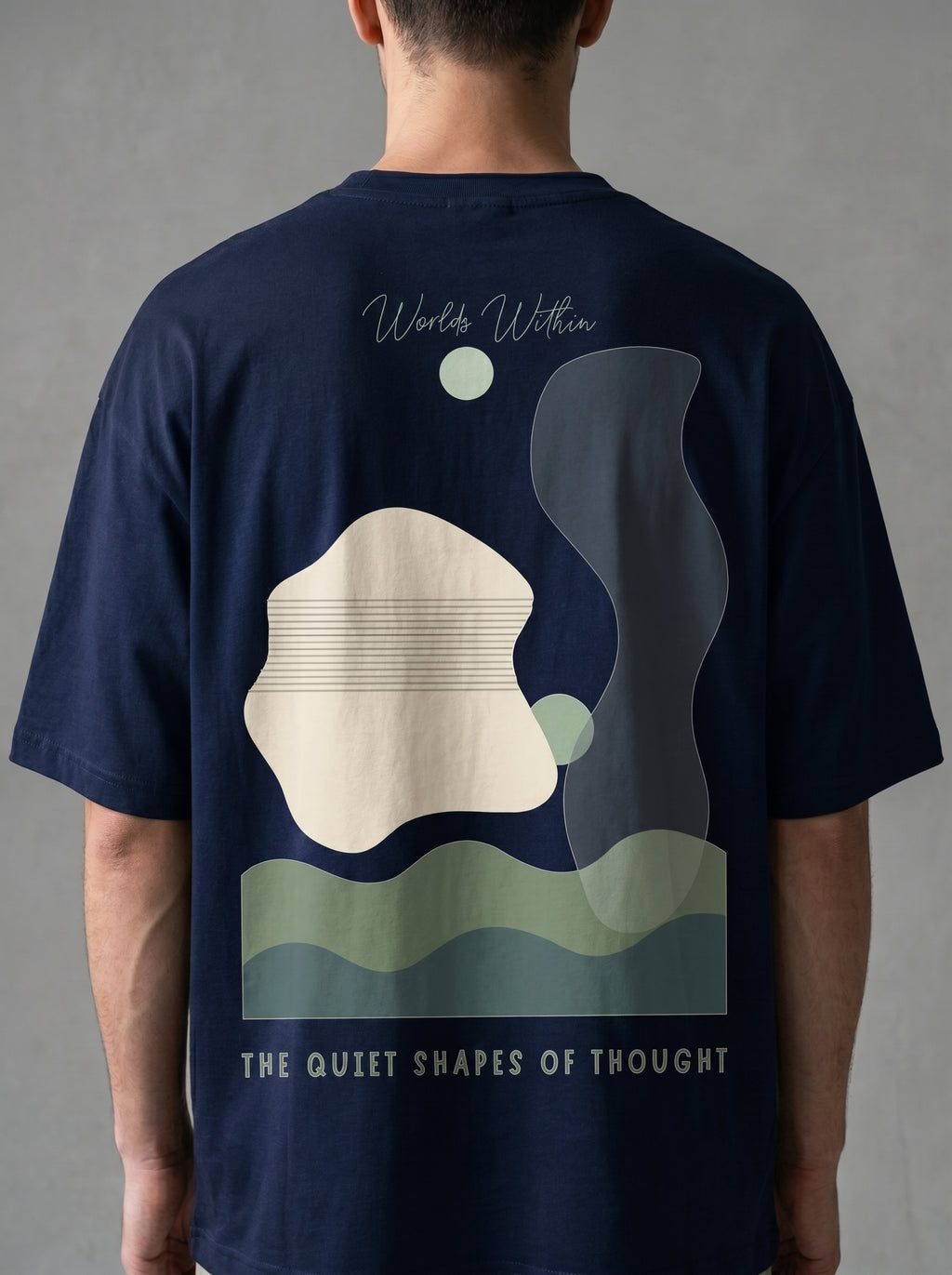 Worlds Within — Oversized Art Tee | Unisex
