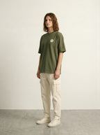 Olive Drape — Oversized Art Tee | Unisex