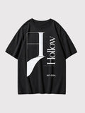 NF-004 Hollow — Oversized Art Tee | Unisex