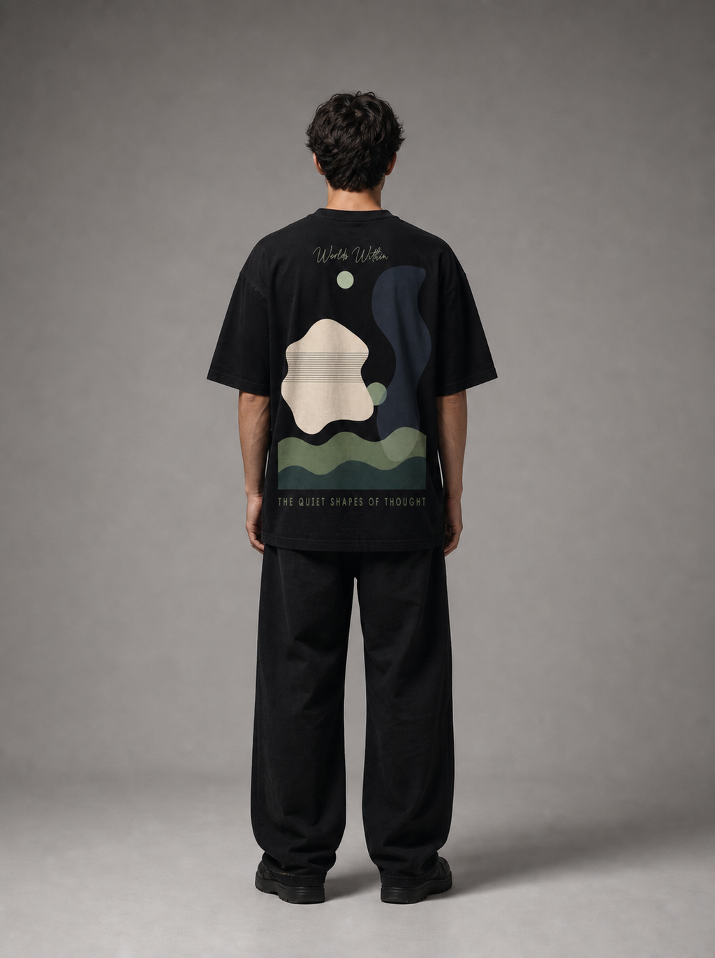 Worlds Within — Oversized Art Tee | Unisex