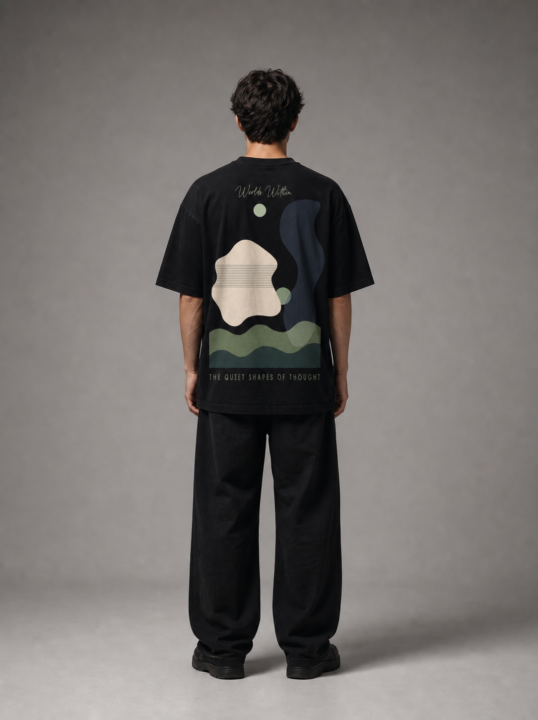 Worlds Within — Oversized Art Tee | Unisex