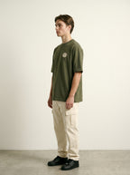 Olive Drape — Oversized Art Tee | Unisex