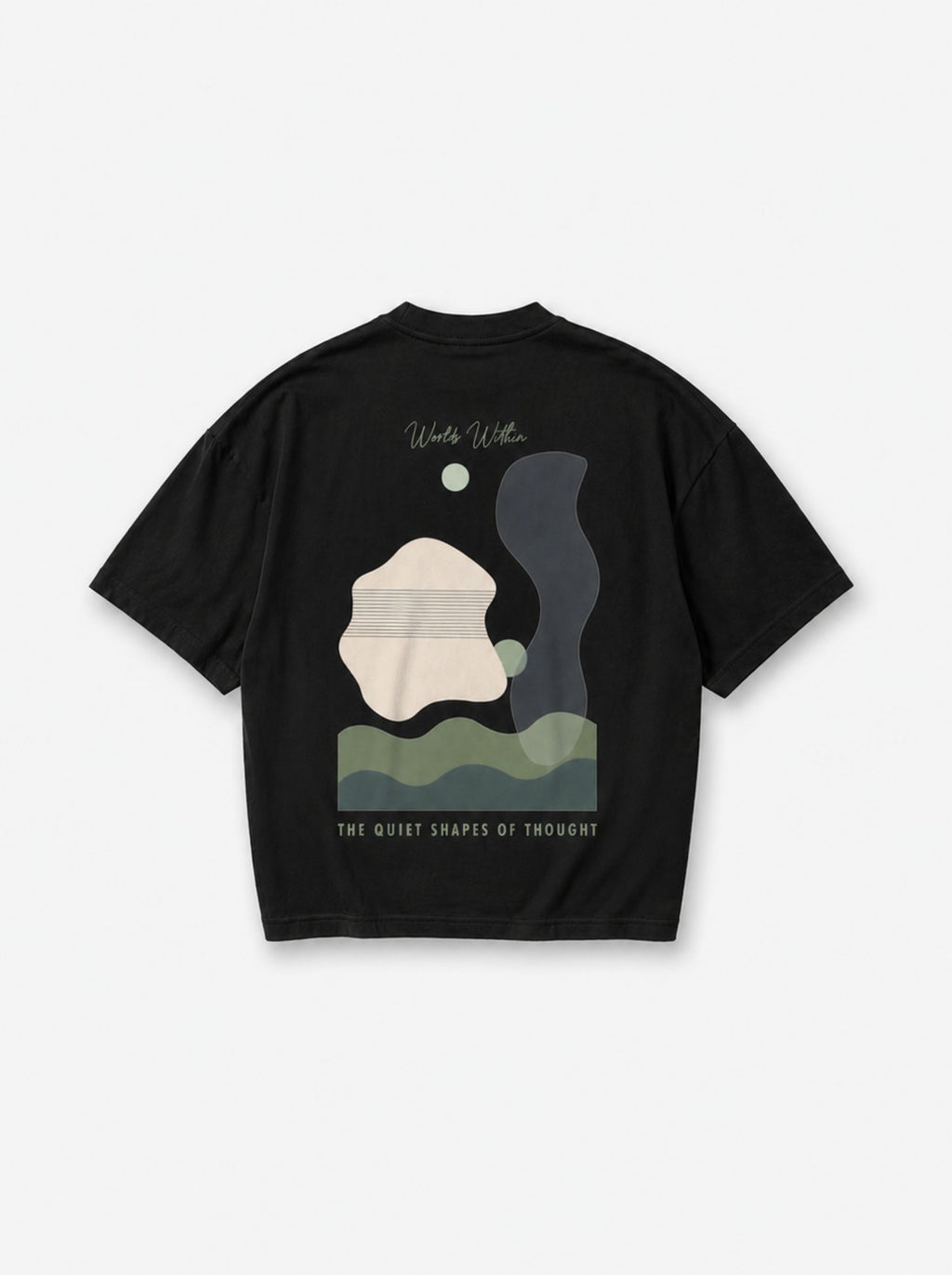 Worlds Within — Oversized Art Tee | Unisex